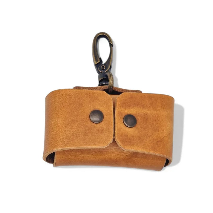 Cooper & Quint Kotbeutelhalter – Camel (Cognac)
