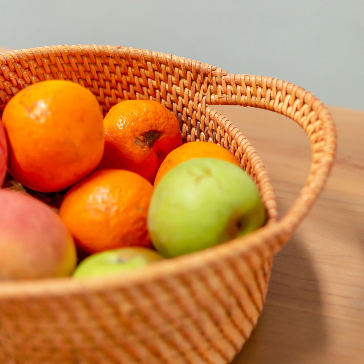 Suwari Rotan Broodmand & Fruitschaal – Handgemaakt
