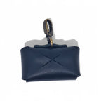 Cooper & Quint poop bag dispenser - tanned leather – Black