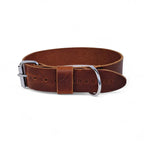 Cooper & Quint Bold Leren Hondenhalsband – Bruin