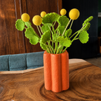 Vase Blume Pappmaché 21cm